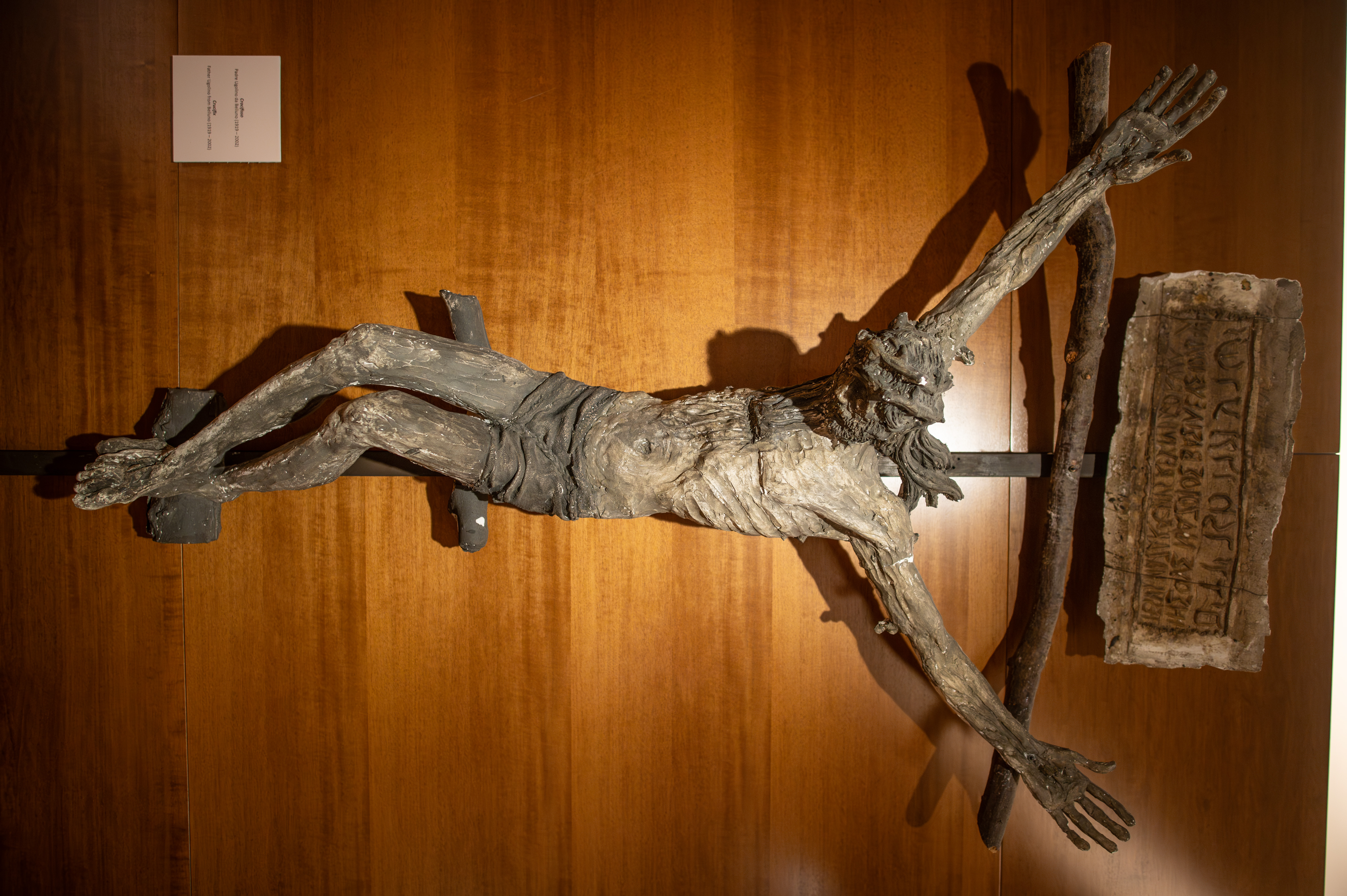 sculpture of Jesus Christ on the cross