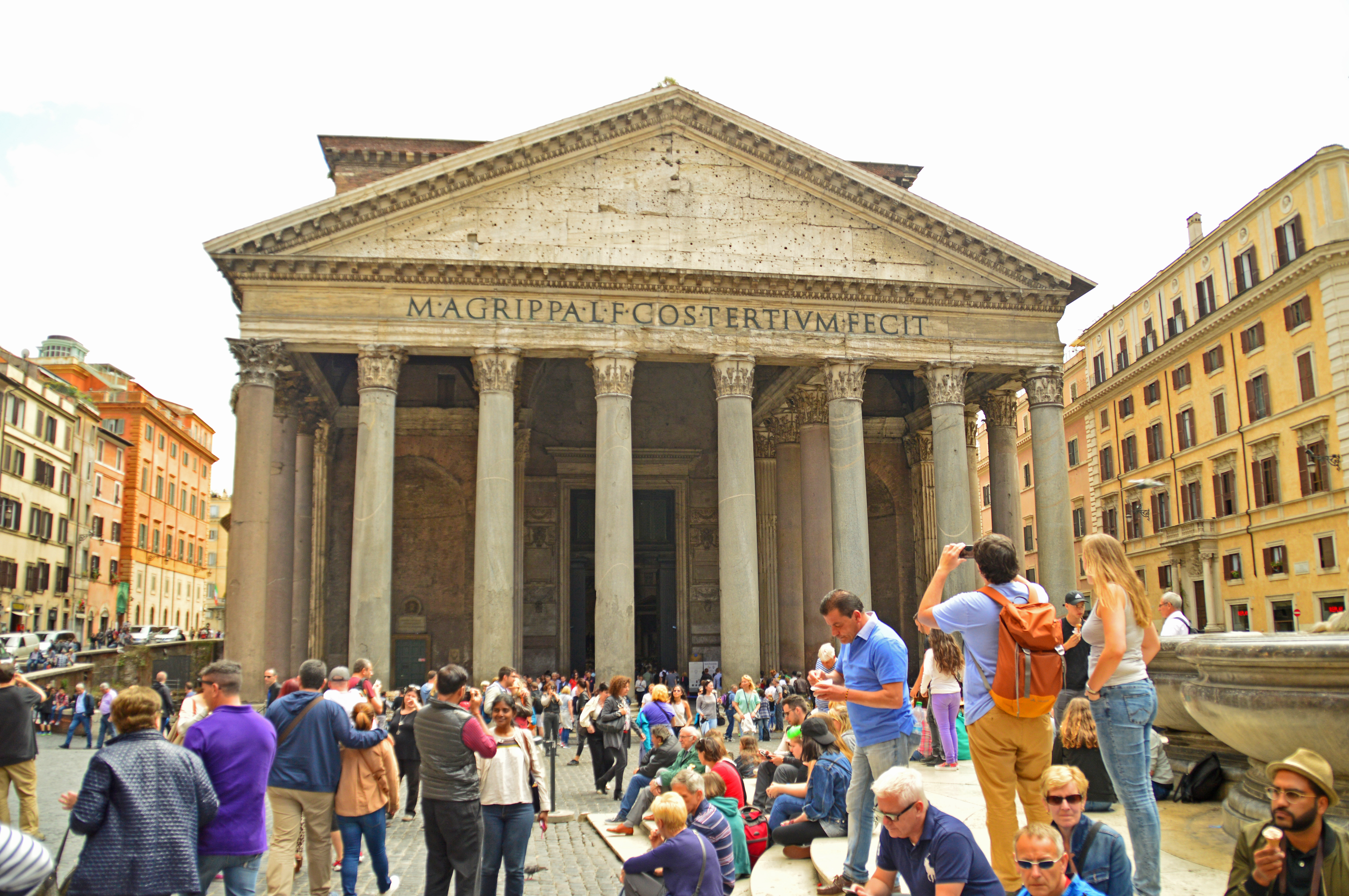 exterior of the Pantheon in Romeinterior of the Pantheon in Rome