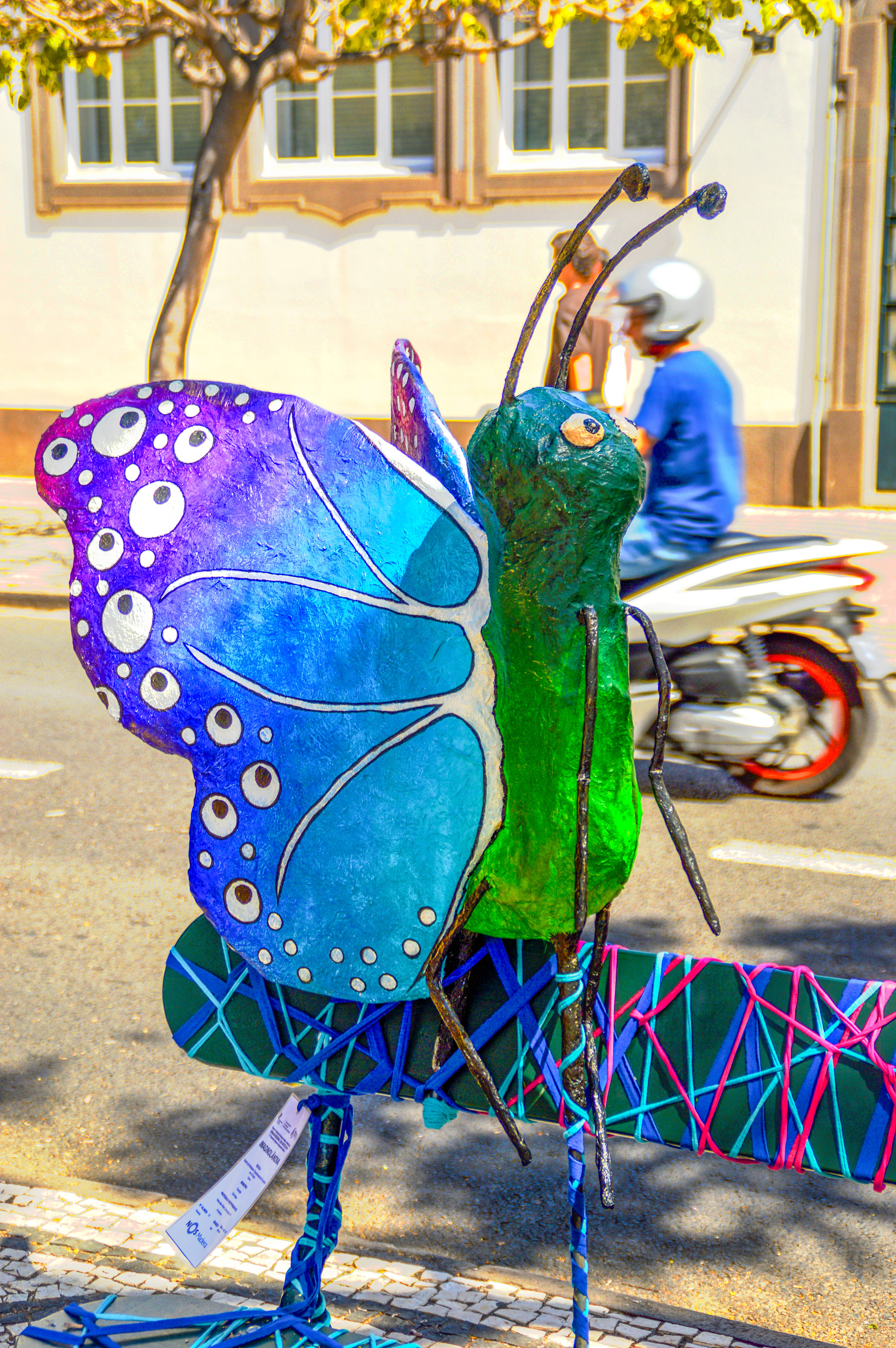 sculpture of a butterfly