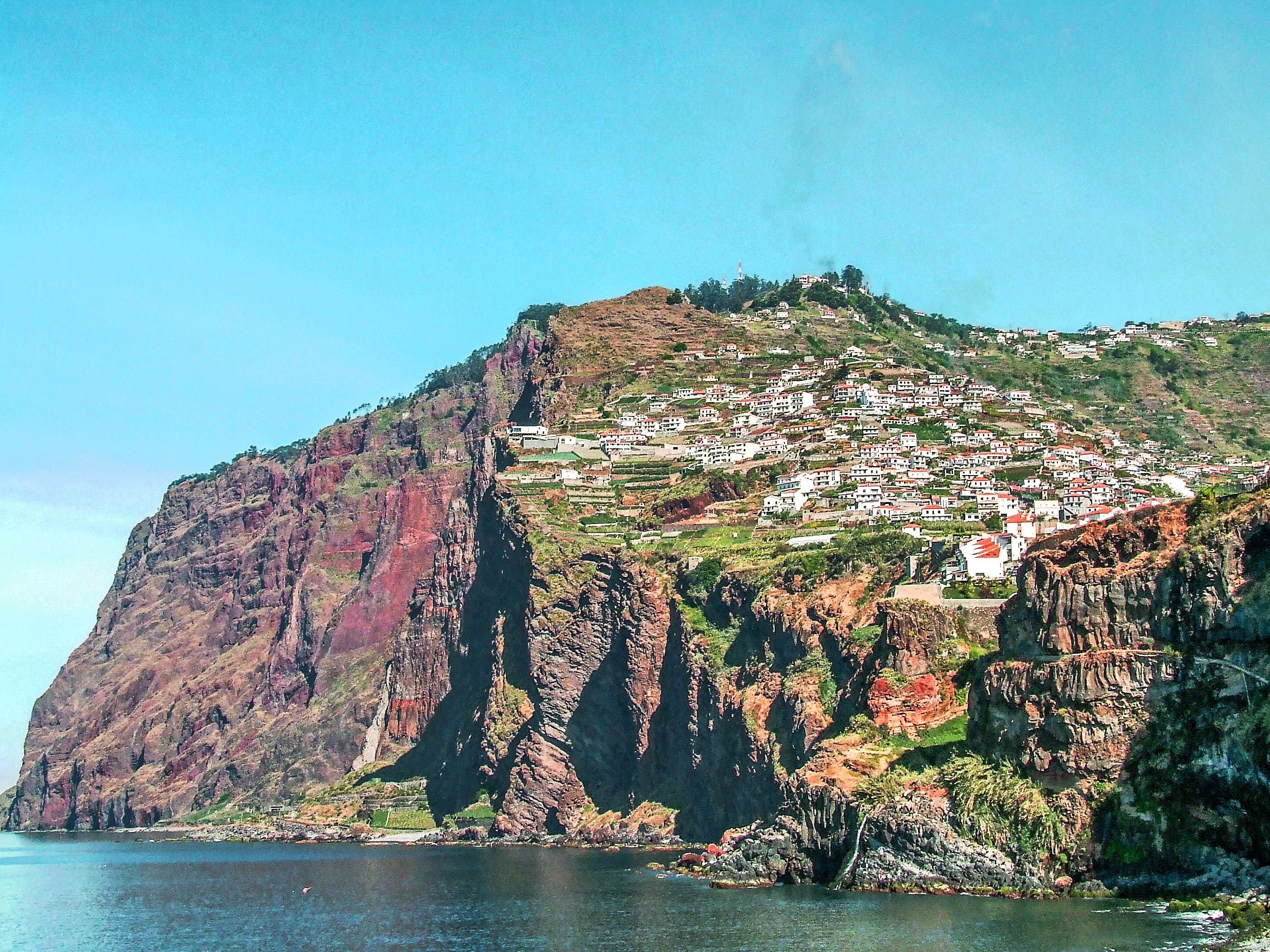 Cabo Girau From Câmara de Lobos