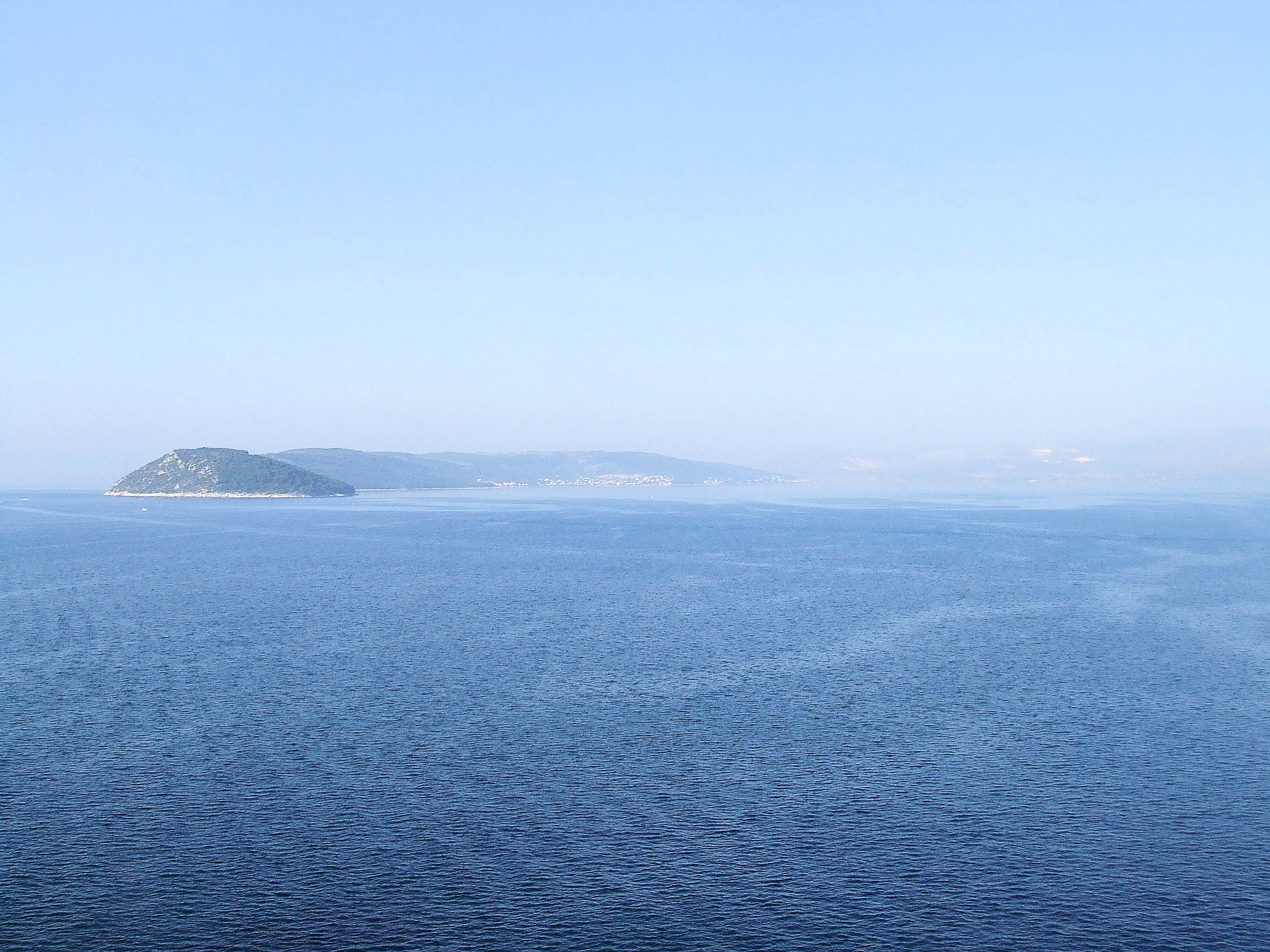 Approaching Split on A Cruise Ship