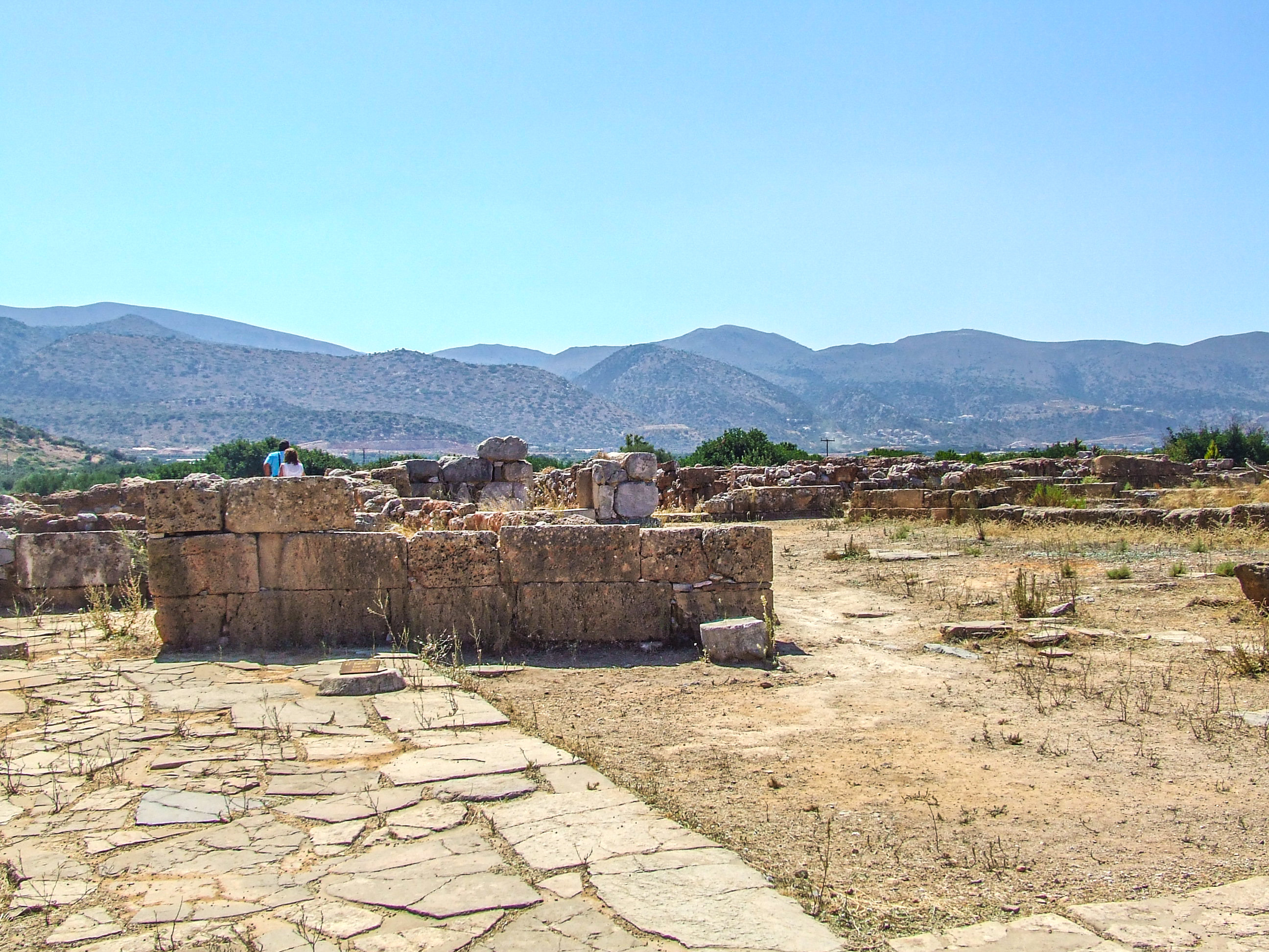 Malia Palace Archaeological Site
