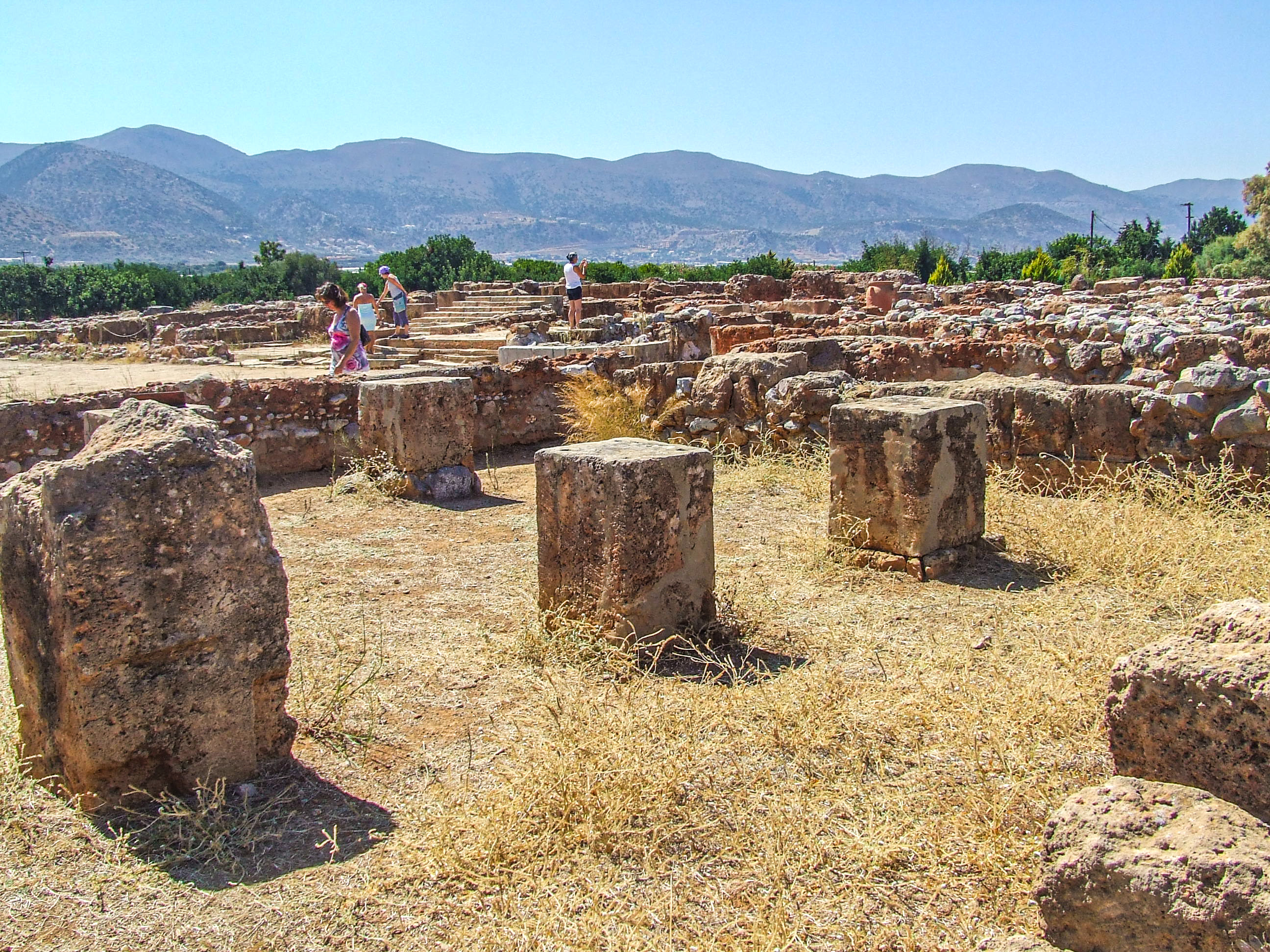 emnants of a Bronze Age settlement