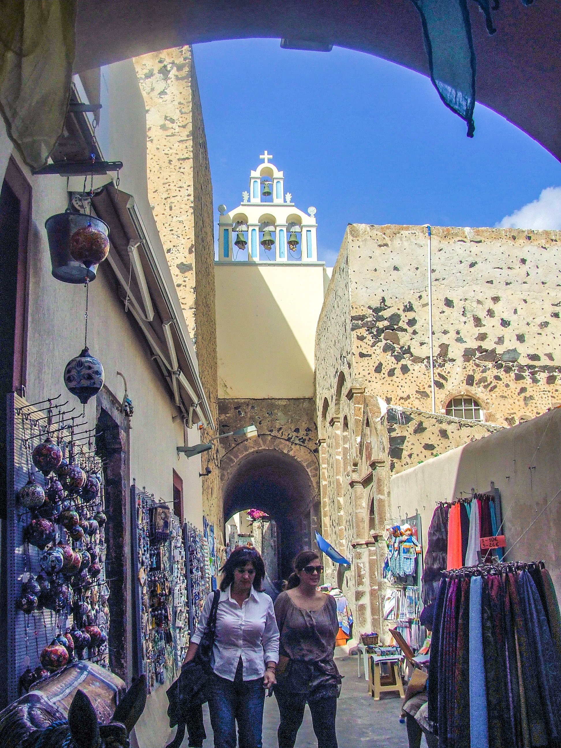 Bell Tower of Steps up to Holy Cathedral of Saint John the Baptist