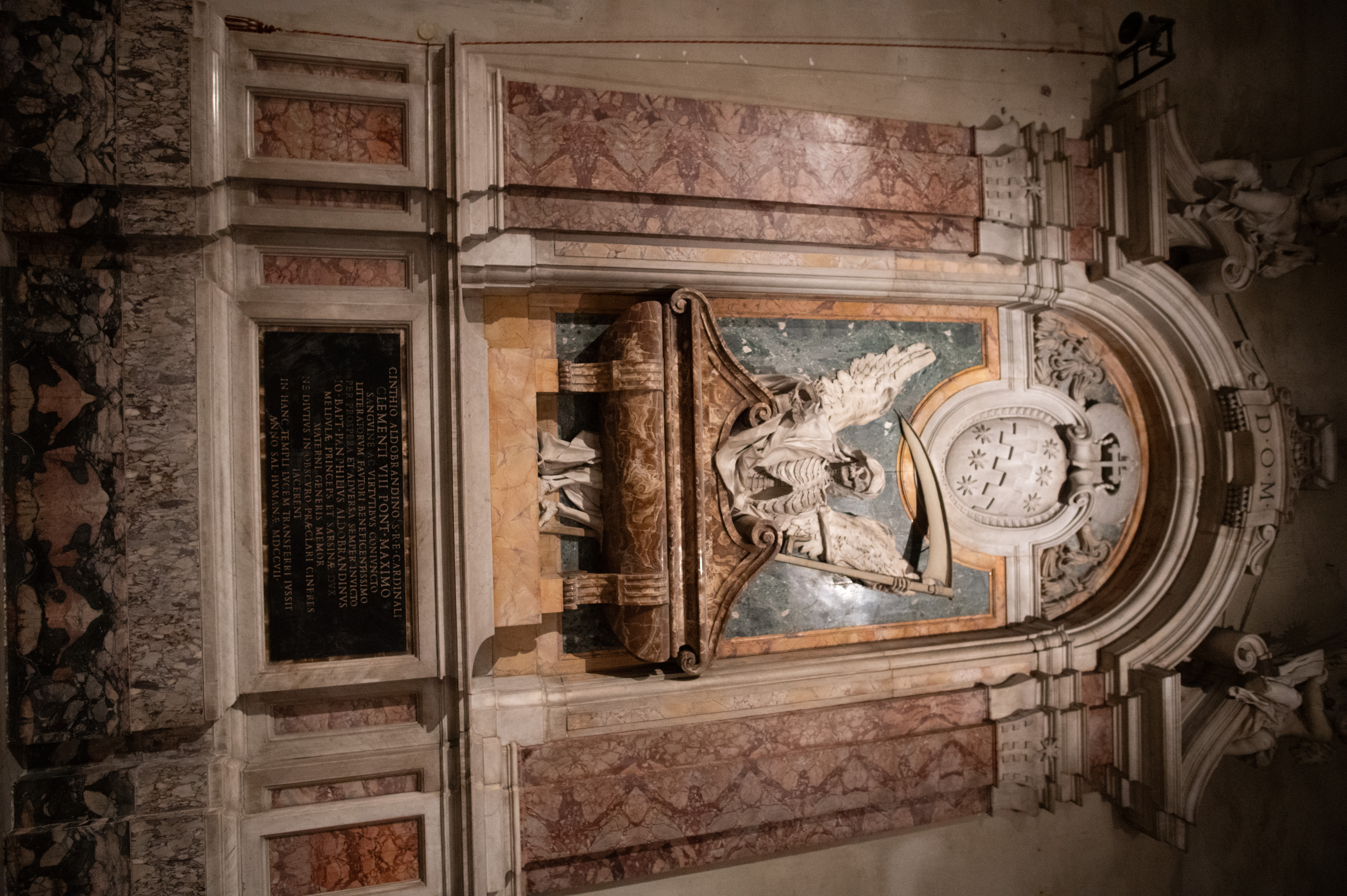 plaque with Latin text