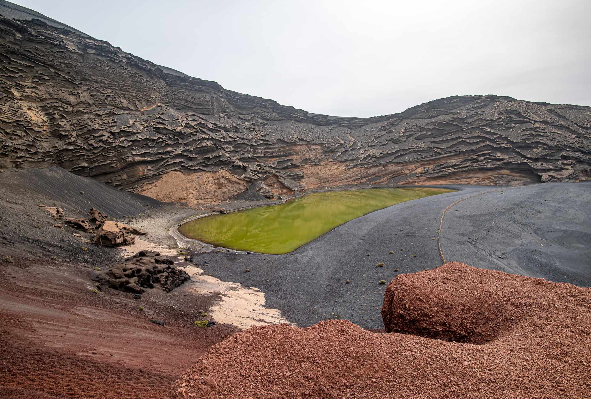 Spain Lanzarote El Golfo
