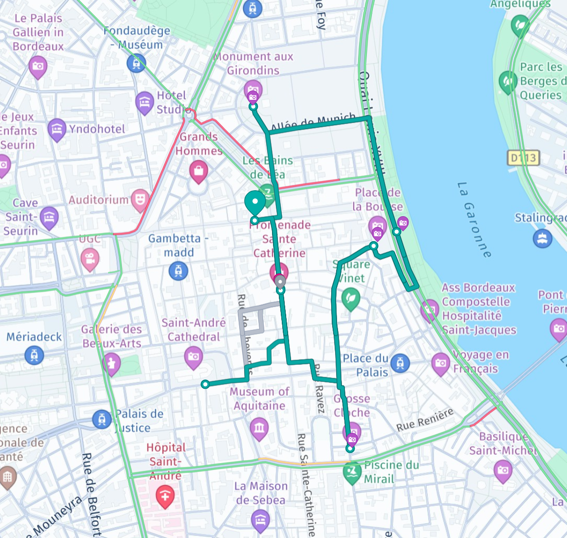 walkingroute