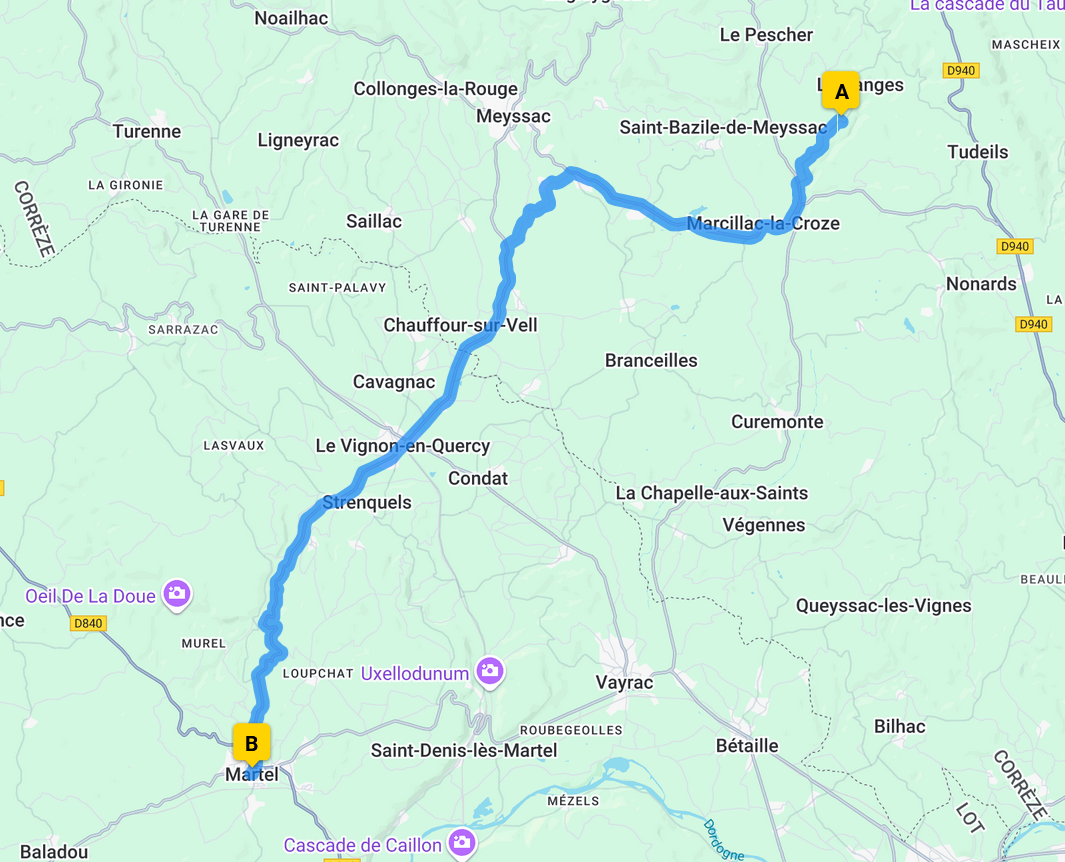 map of Martel
