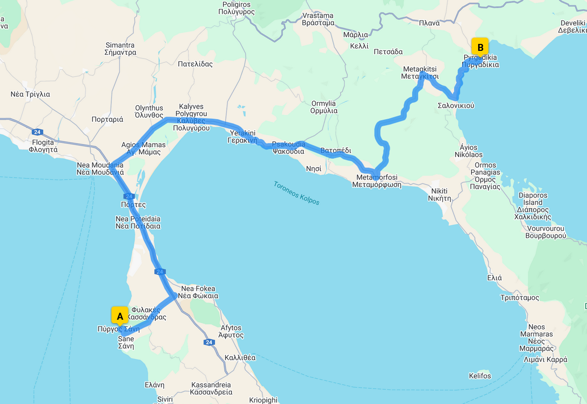 location map