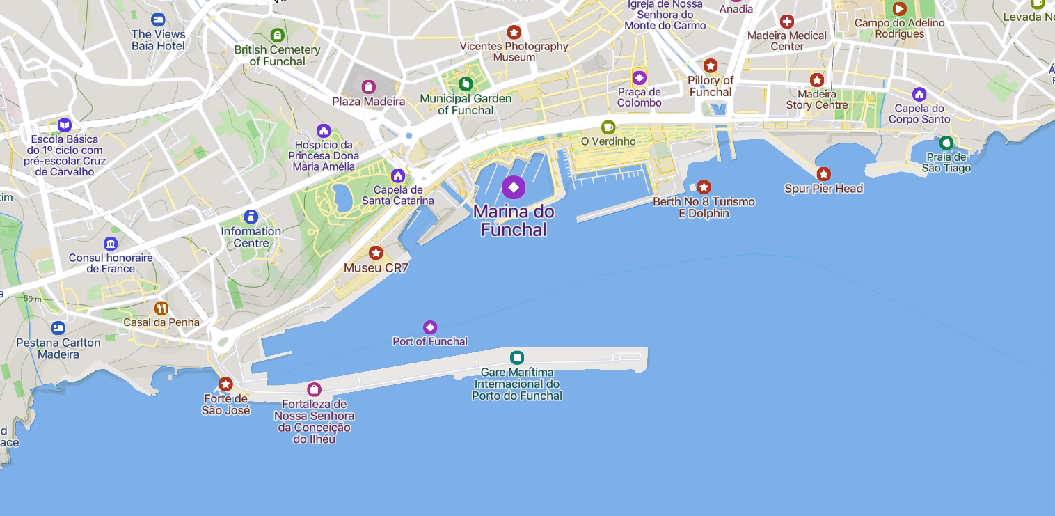 map of Marina