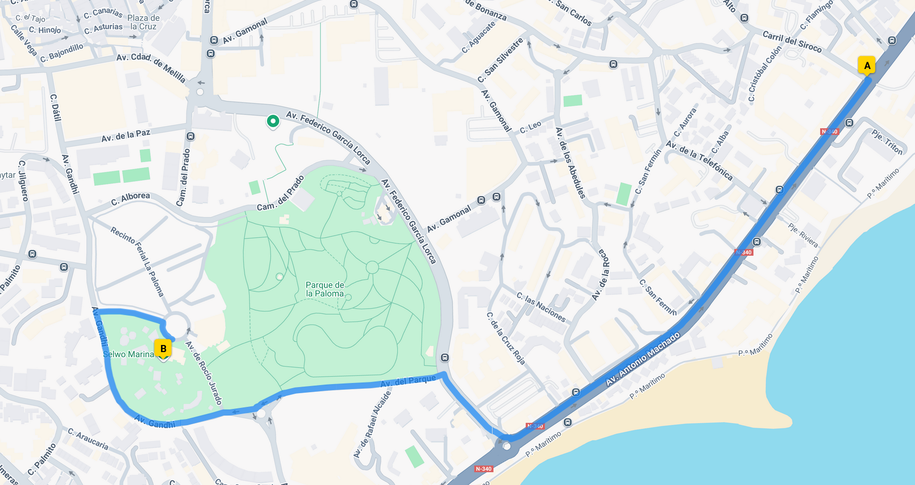 location map