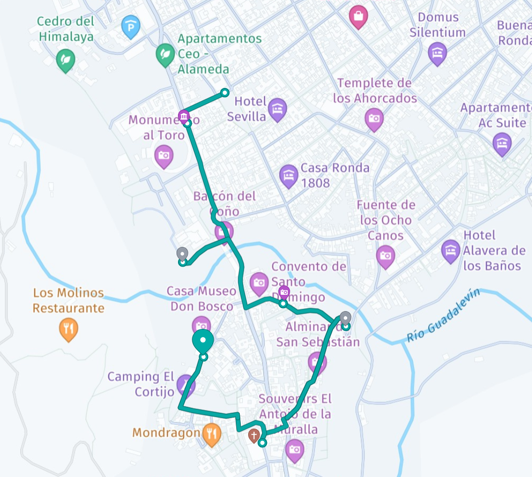 walk route
