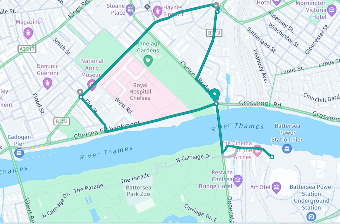 location map
